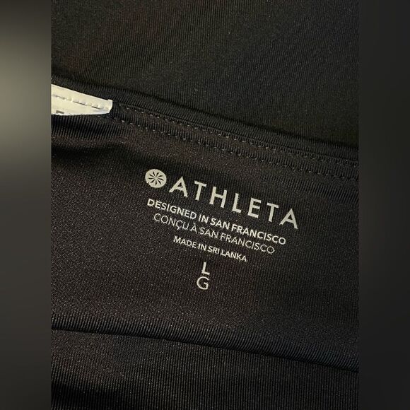 Athleta Bikini Bottom Black L - Picture 3 of 3